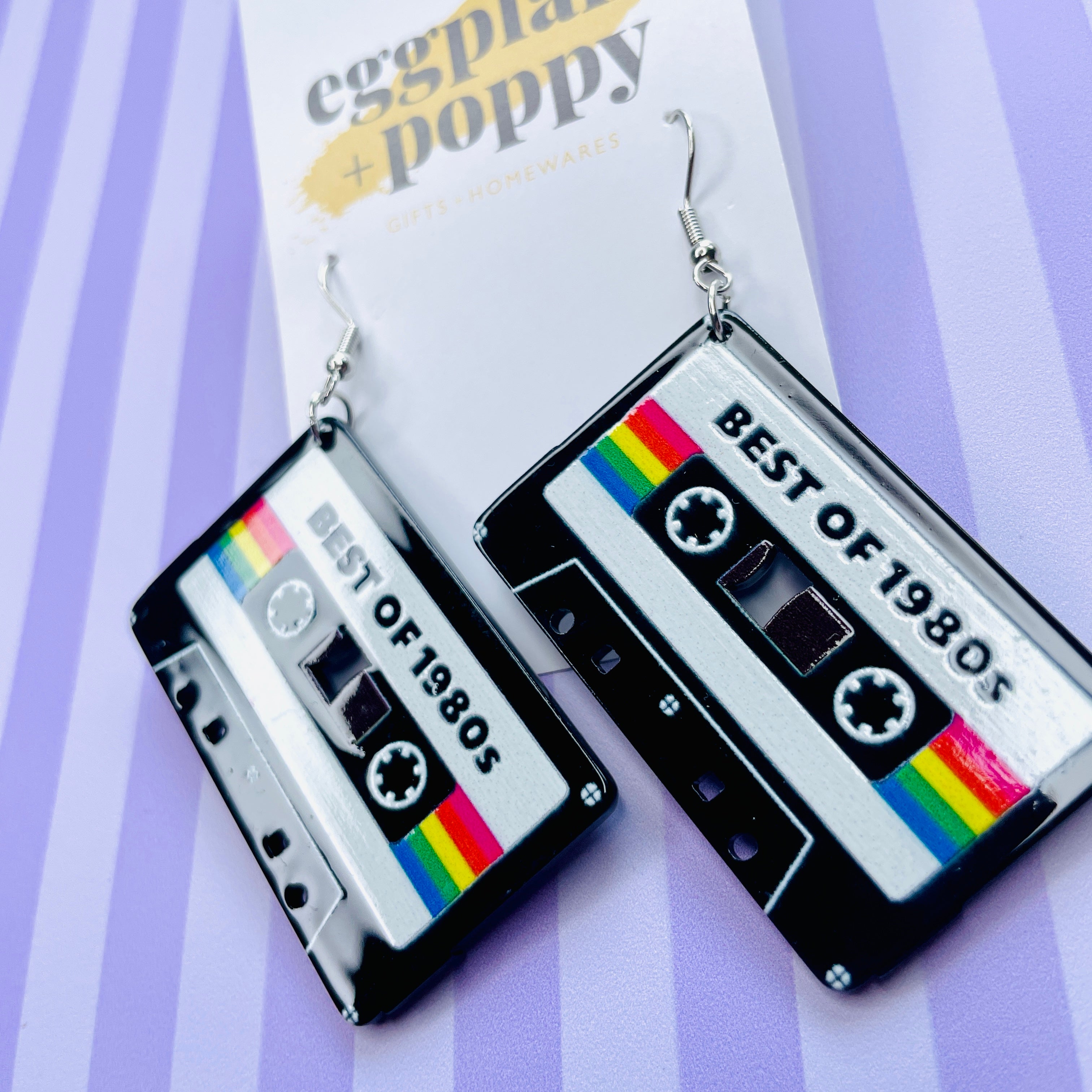 Best of the 80's Cassette Earrings