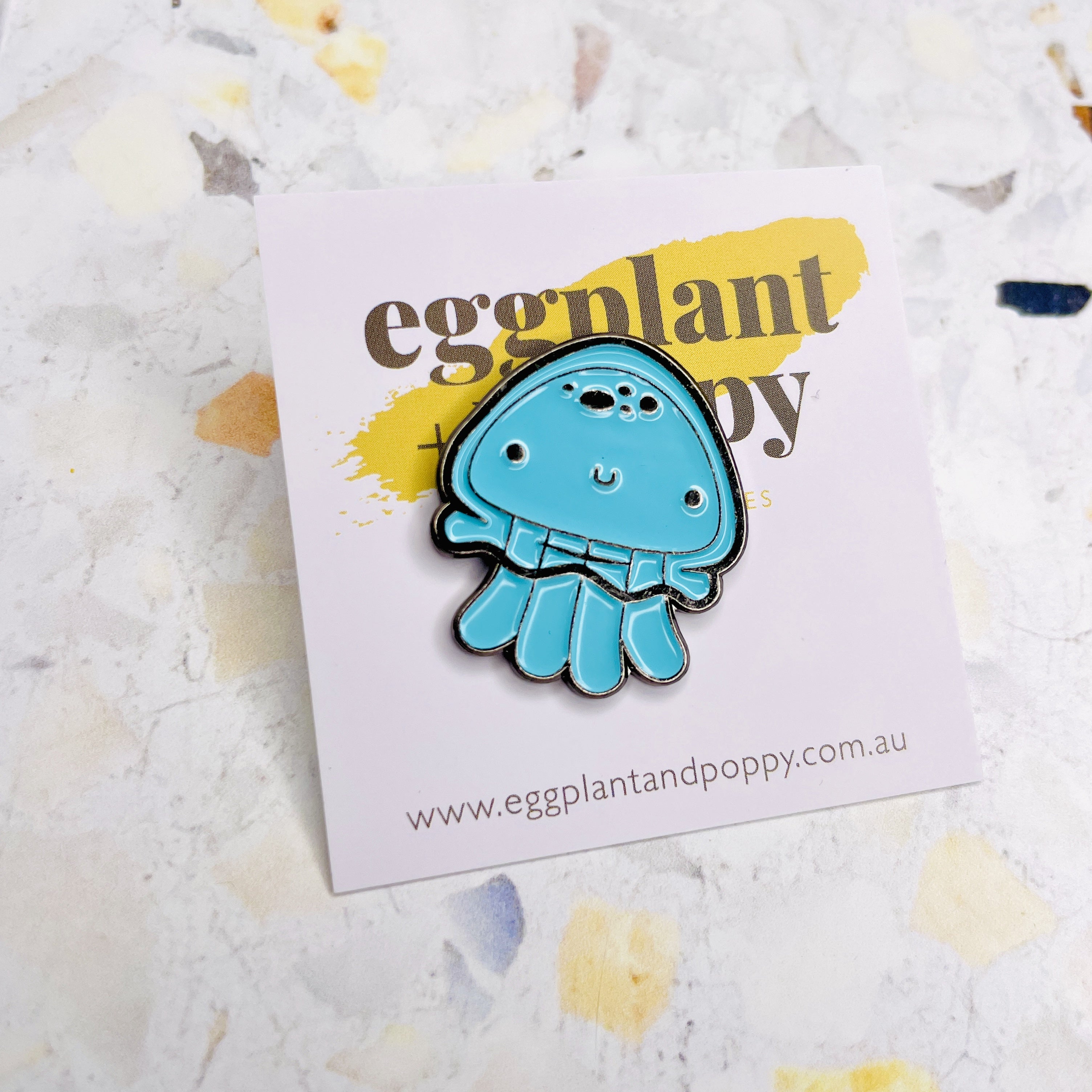 Enamel Pin - Cutie Jellyfish