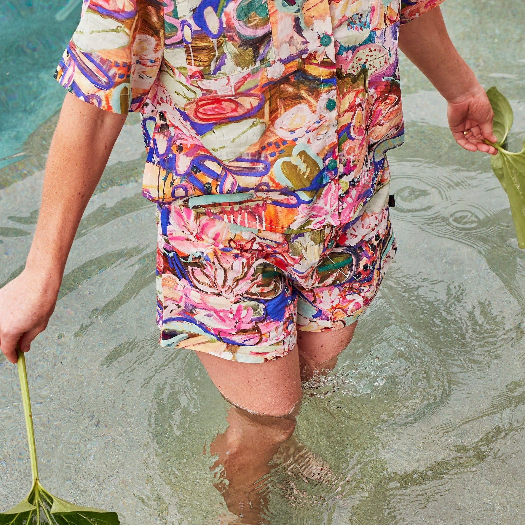 Kezz Brett Waterlily Waterways - Pyjama Set