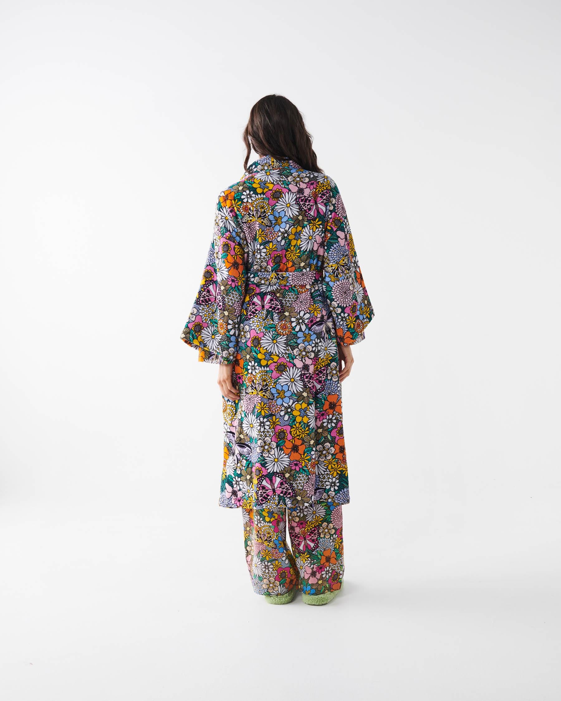 Terry Robe - Bliss Floral