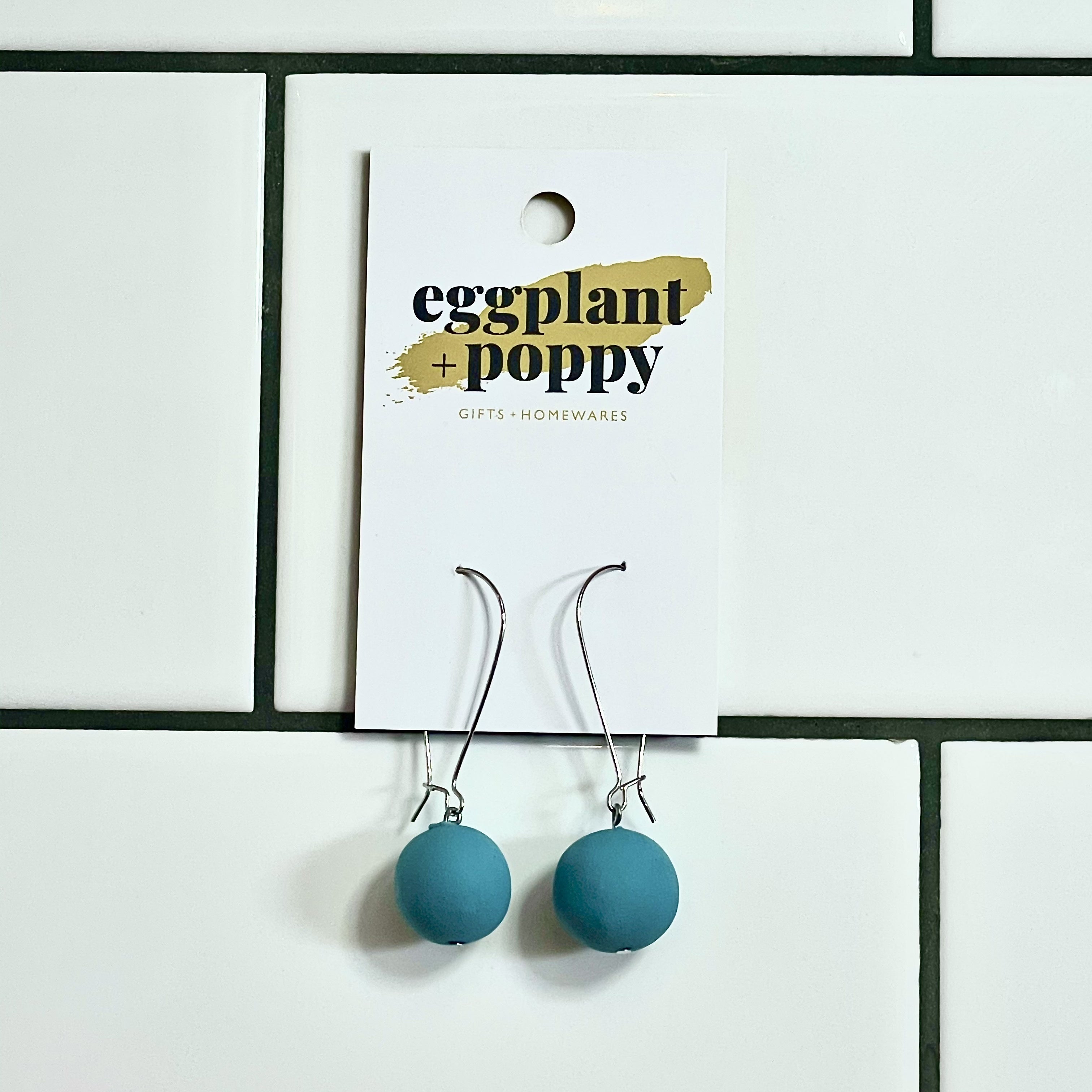 Candy Drop Earrings - Turquoise