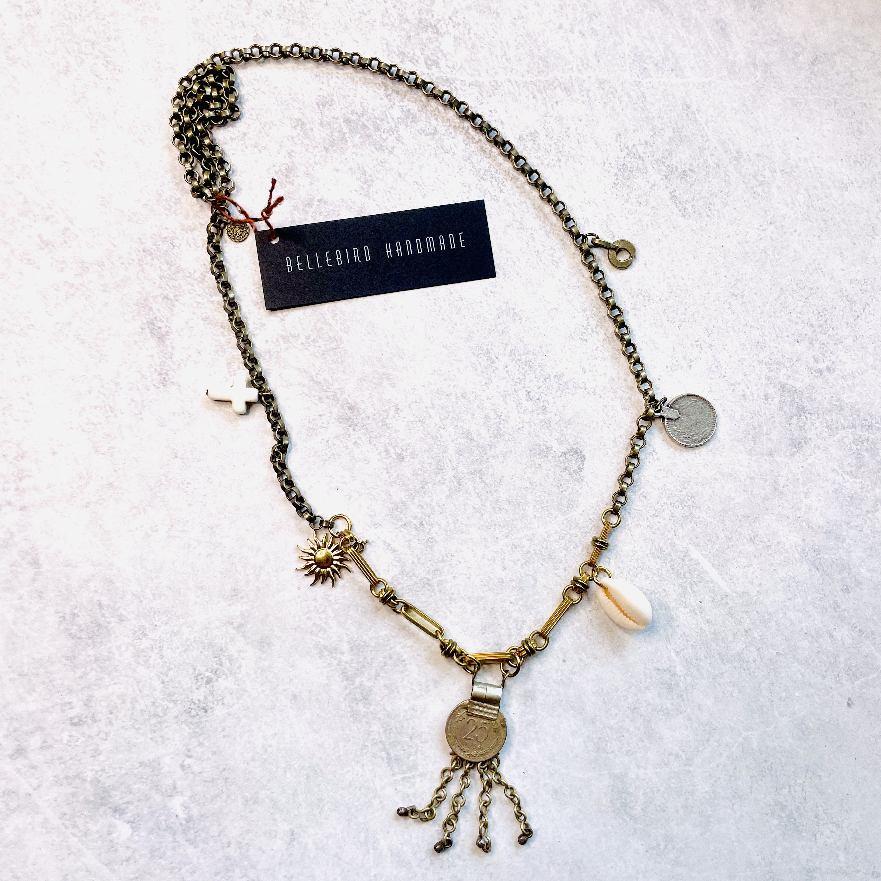 Vintage Trinket Necklace - 1