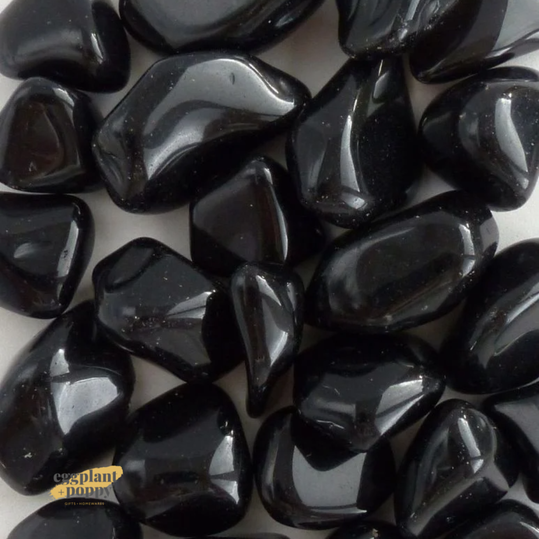 Tumble Stone - Black Obsidian