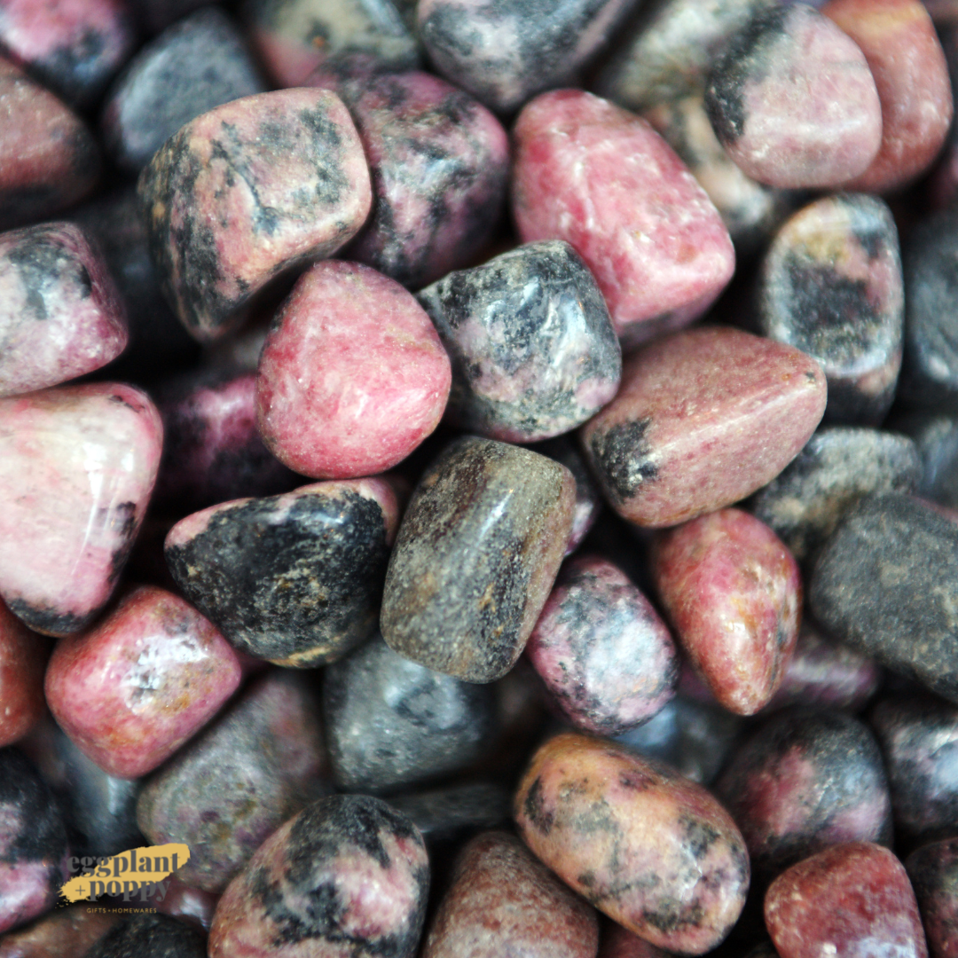 Tumble Stone - Rhodonite