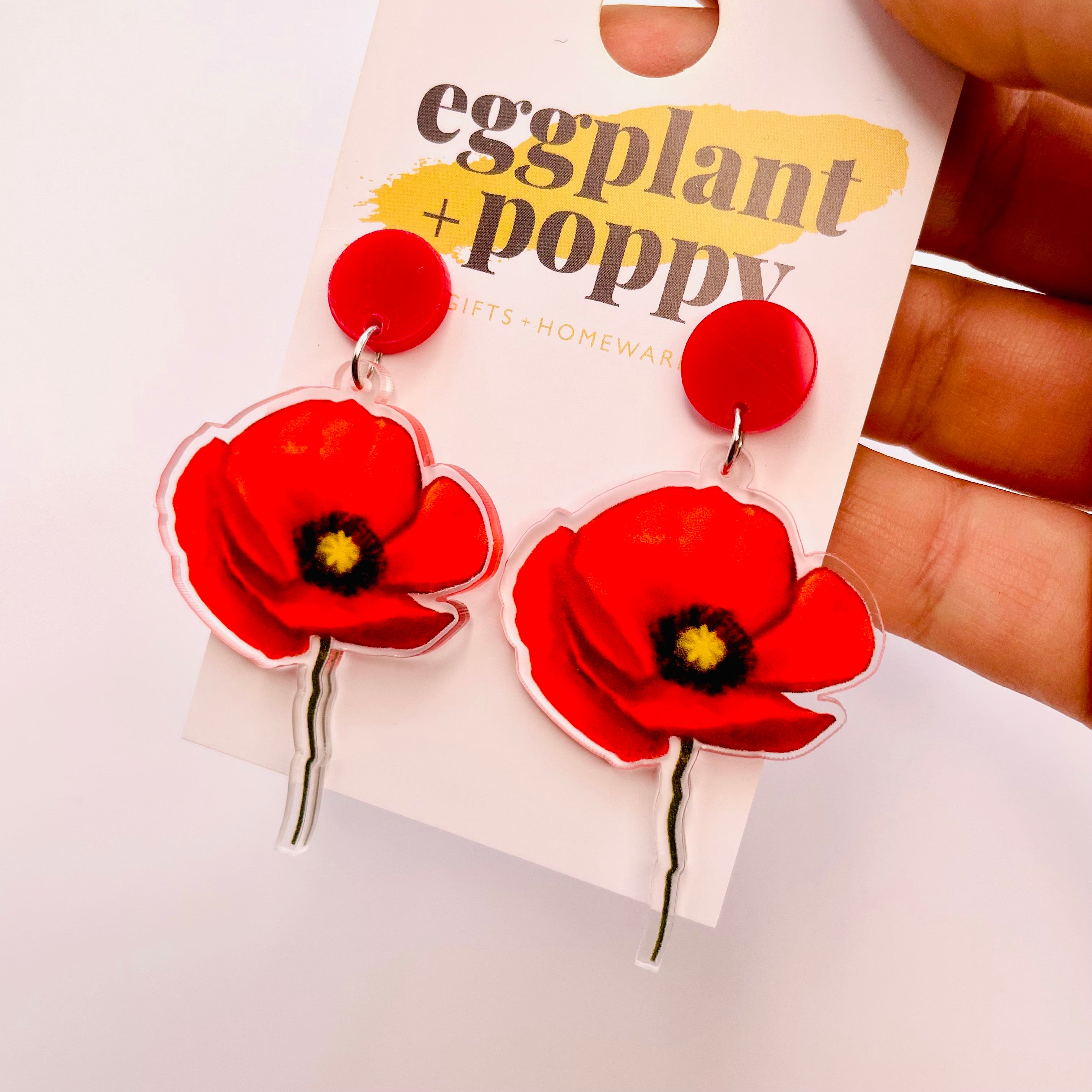 Poppy Stem Earrings