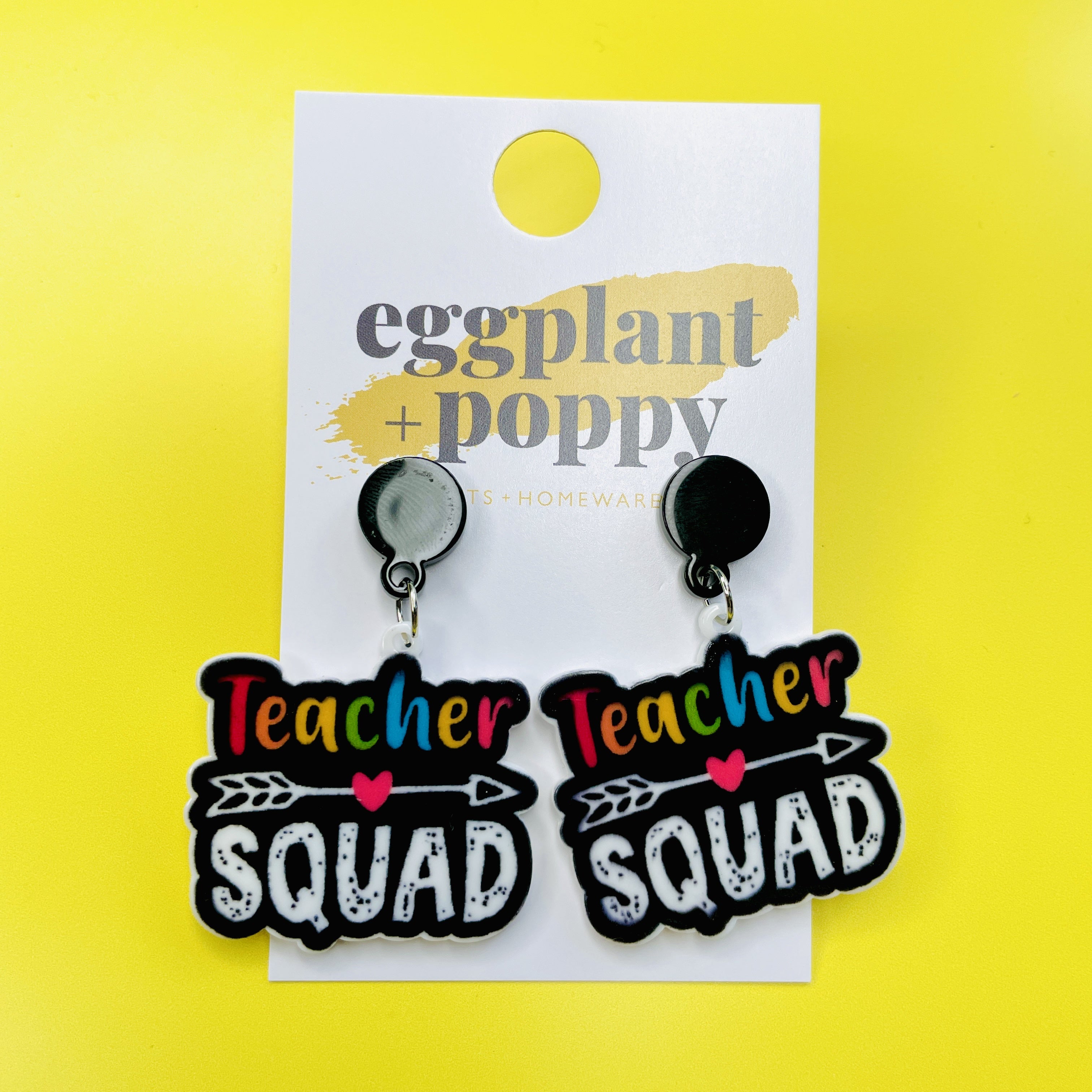 Teacher Squad Earrings