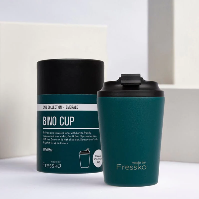 Bino Coffee Cup - 8oz Emerald