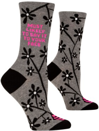 Women's Socks - Say It To Your Face