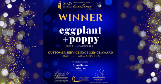 Eggplant & Poppy Wins at the 2025 Cairns Chamber of Commerce Business Excellence Awards! 🎉