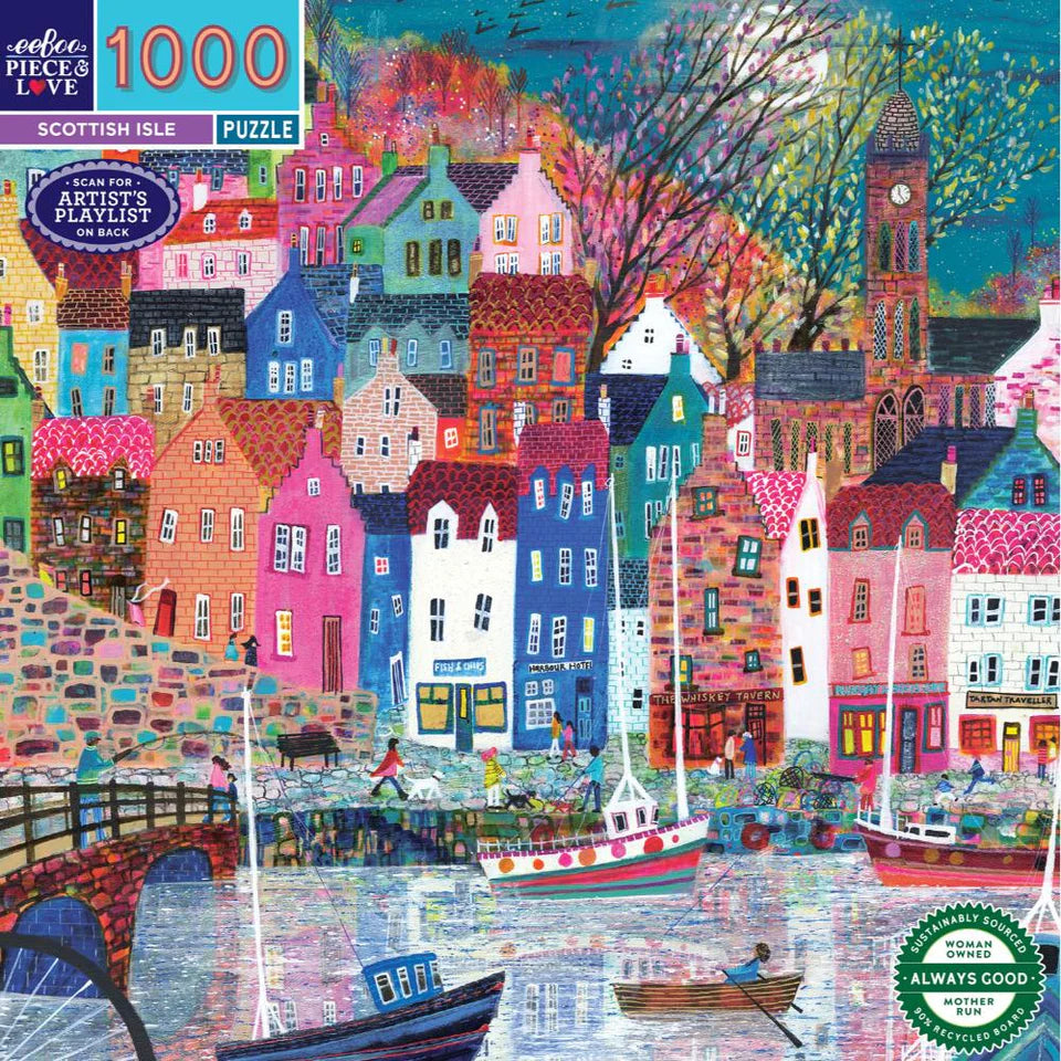 1000pc Puzzle - Scottish Isle