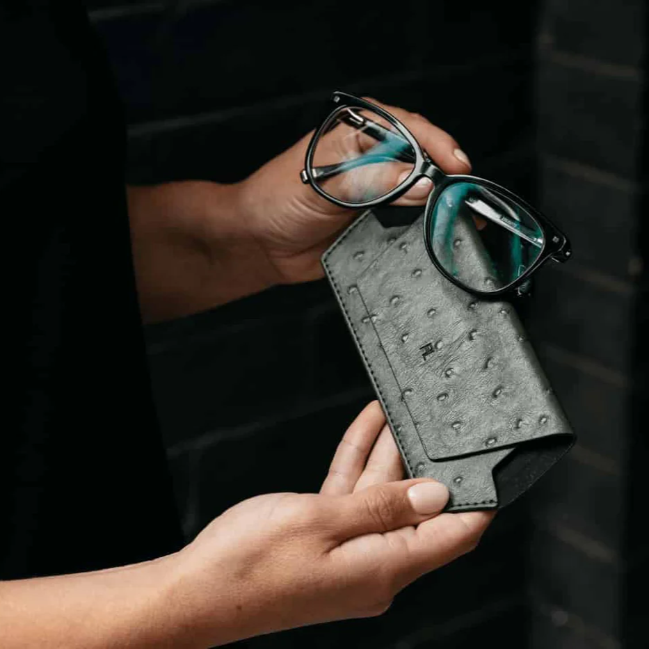 Glasses Case - Olive