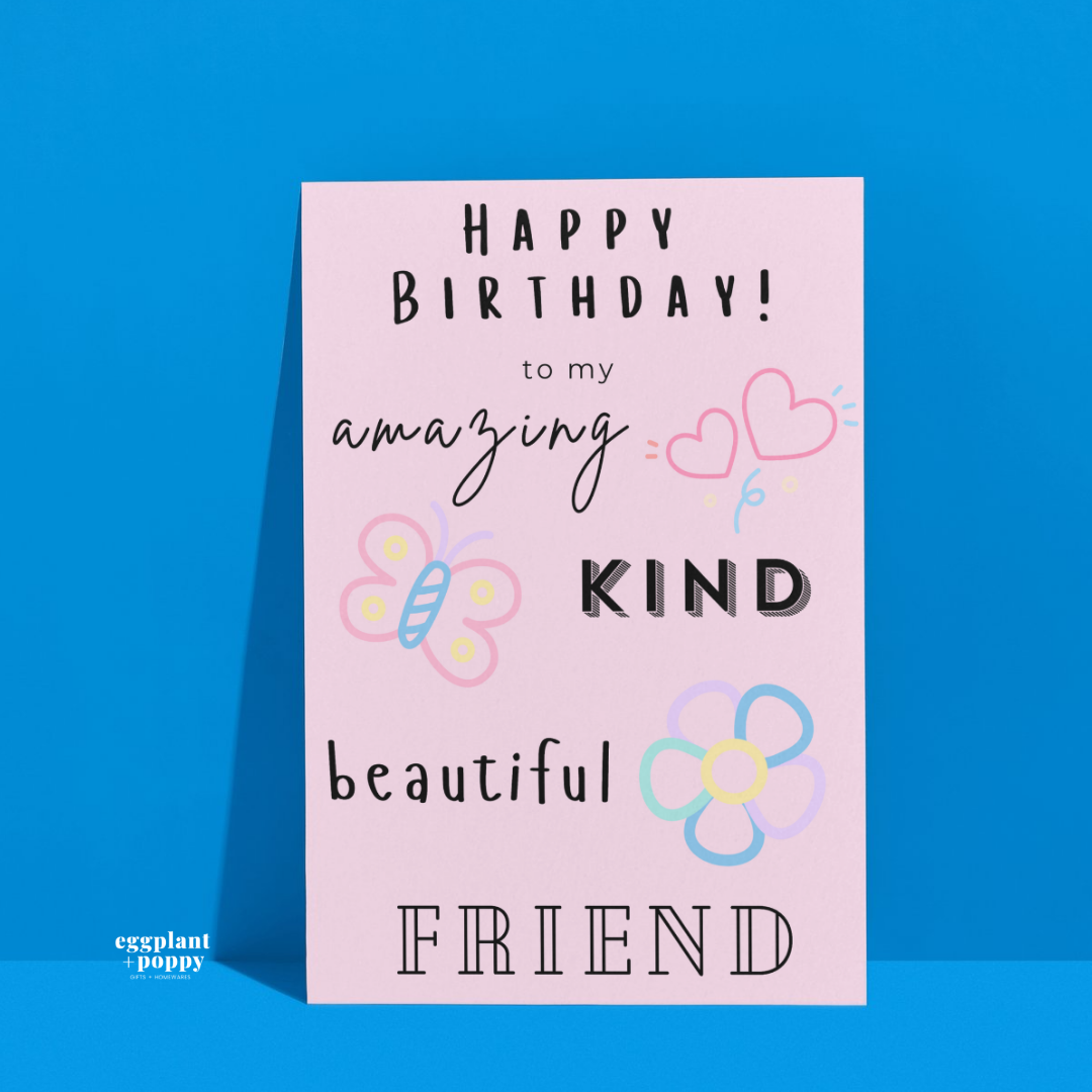 Card - Birthday/Nice