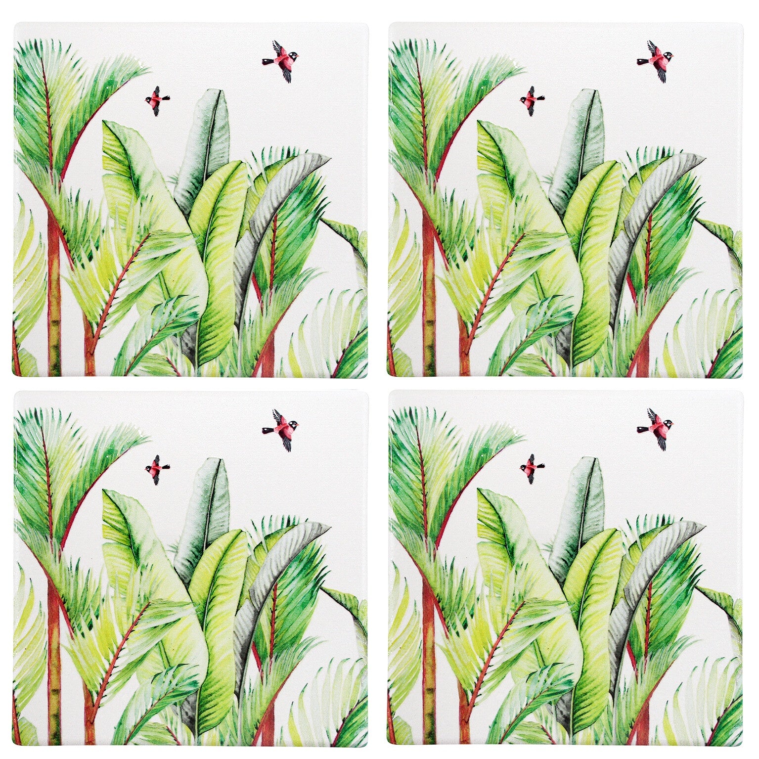 Ceramic Coaster - Tropical