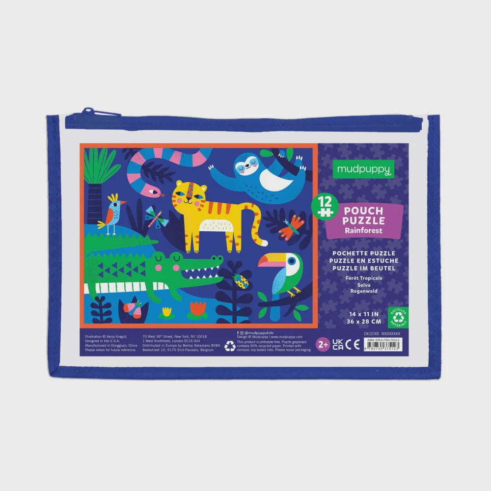 12pc Puzzle - Rainforest