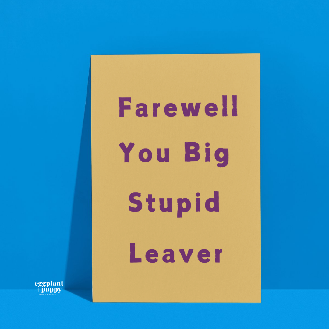 Card - Goodbye & Farewell