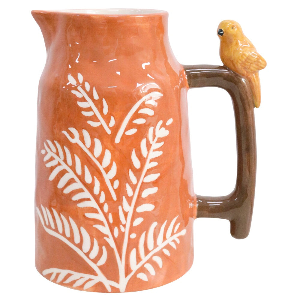 Fern Bird Jug
