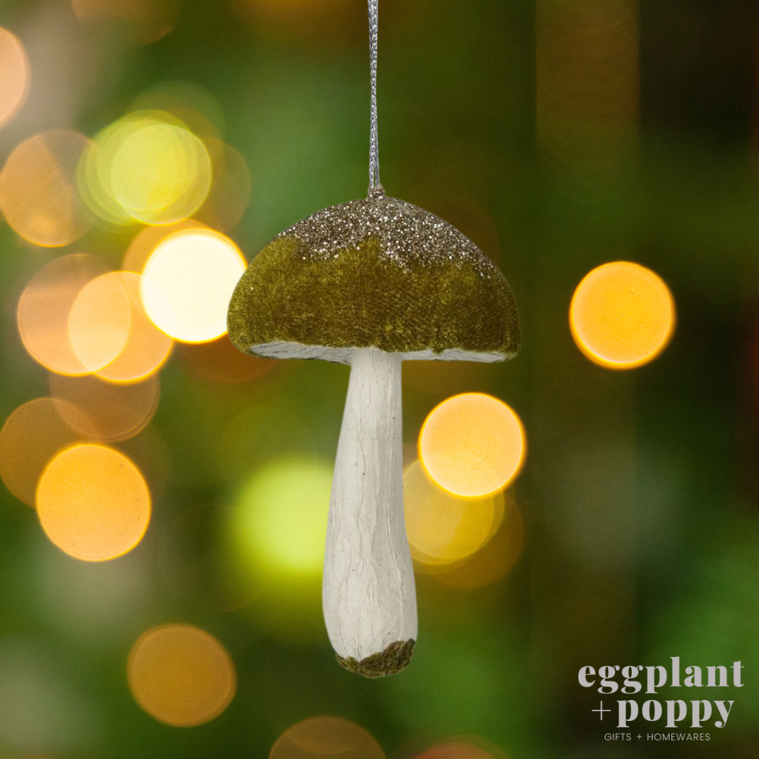 Hanging Decoration - Little Mushroom Green