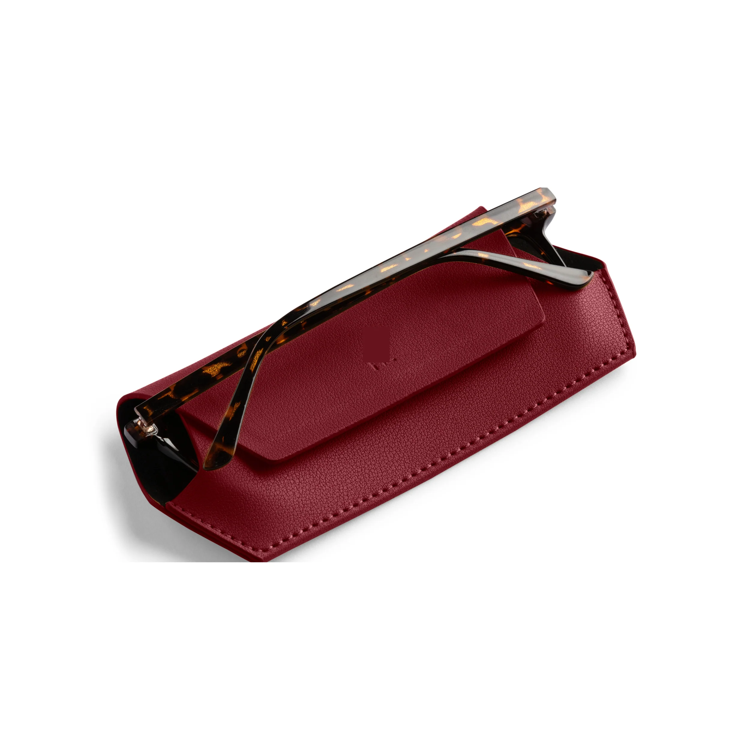 Glasses Case - Burgundy