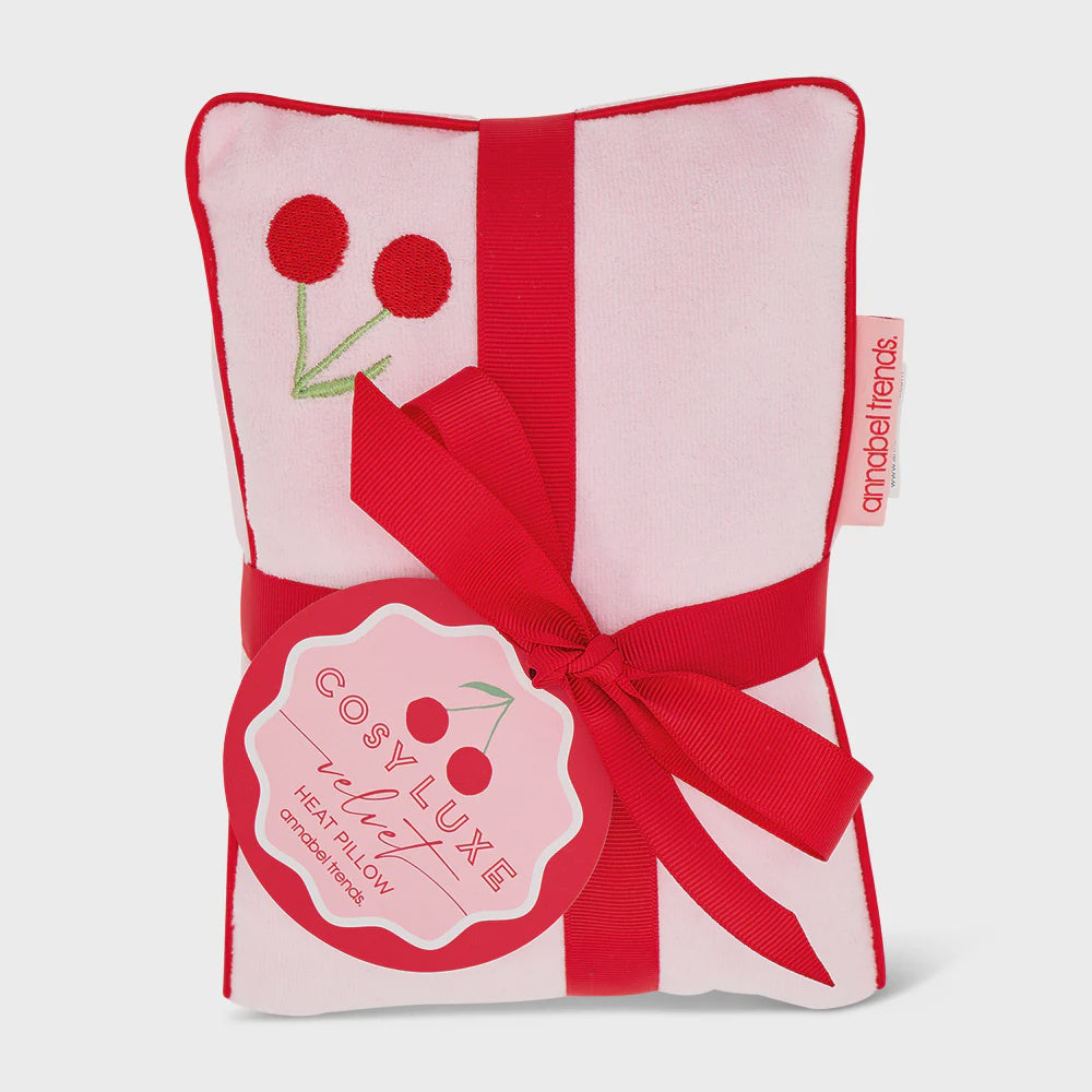 Velvet Heat Pillow - Cherry