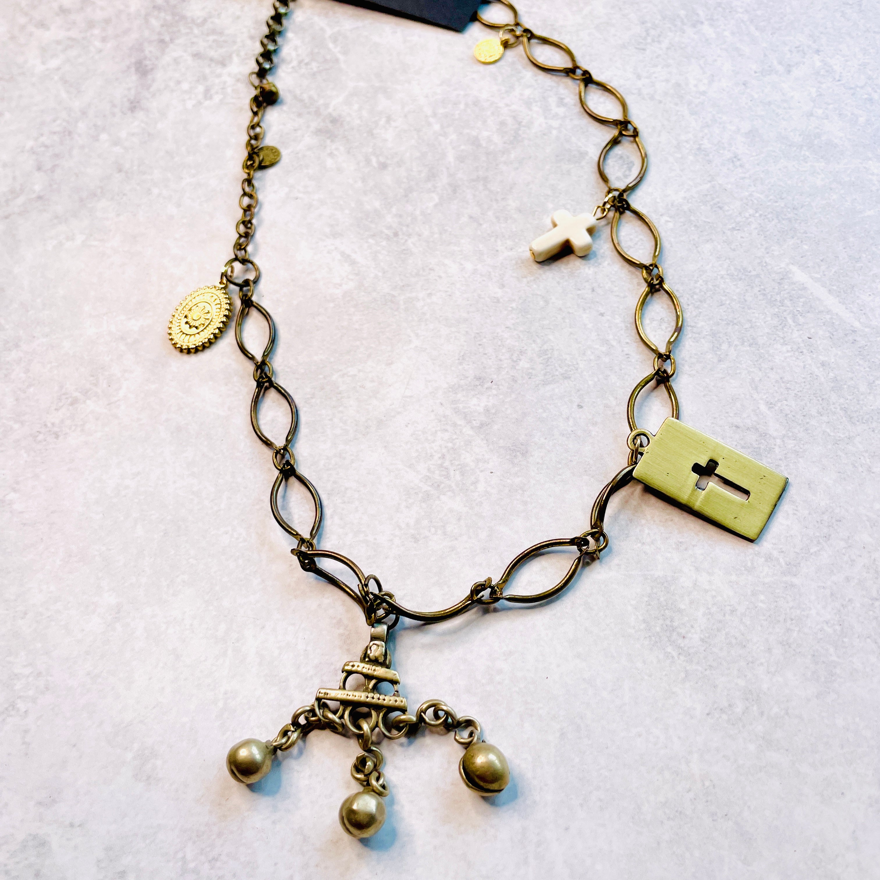 Vintage Trinket Necklace -2
