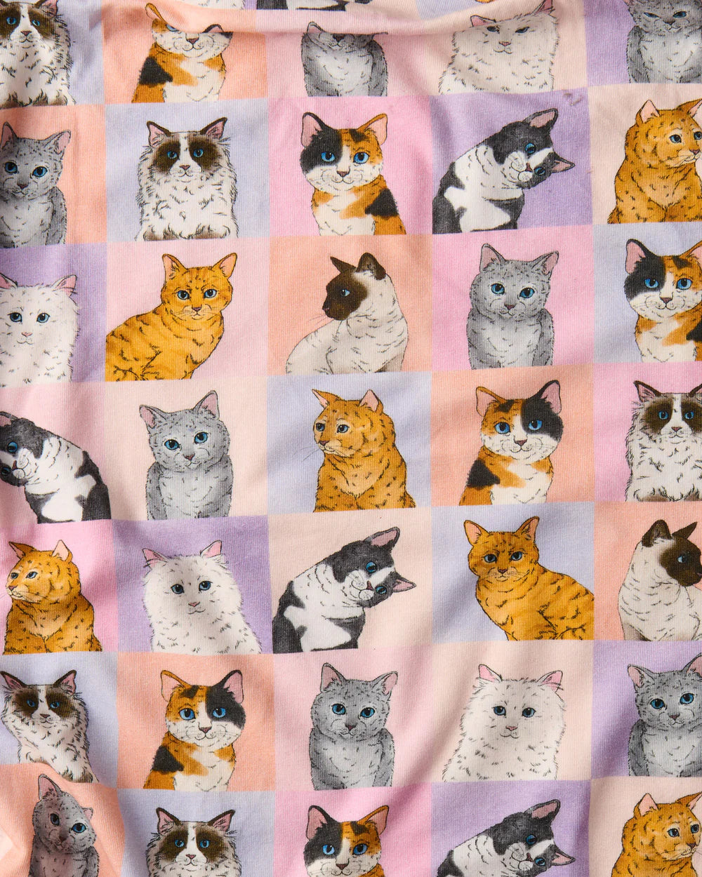 Baby Romper (Short Sleeve Frill) - Kitty Cat