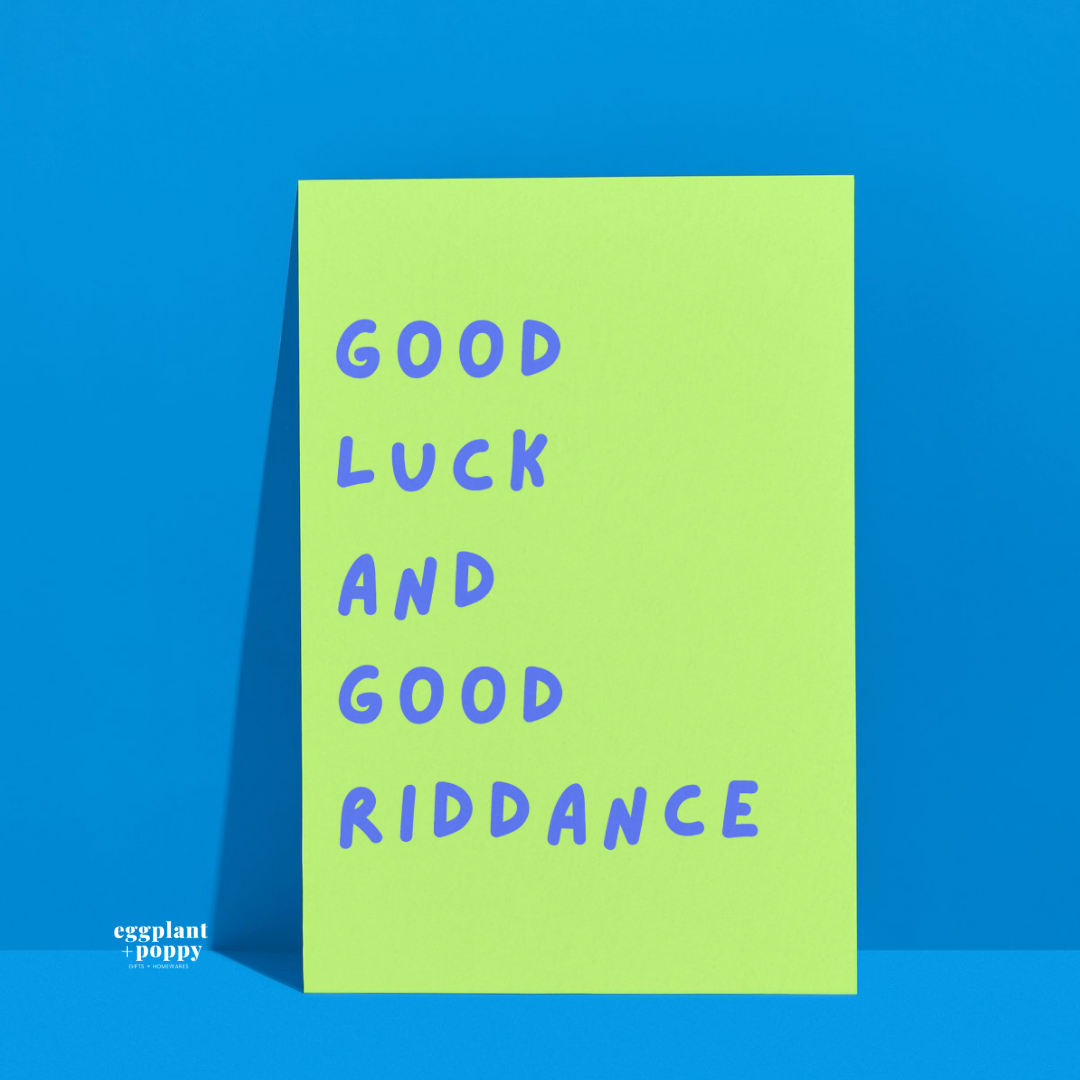 Card - Goodbye & Farewell