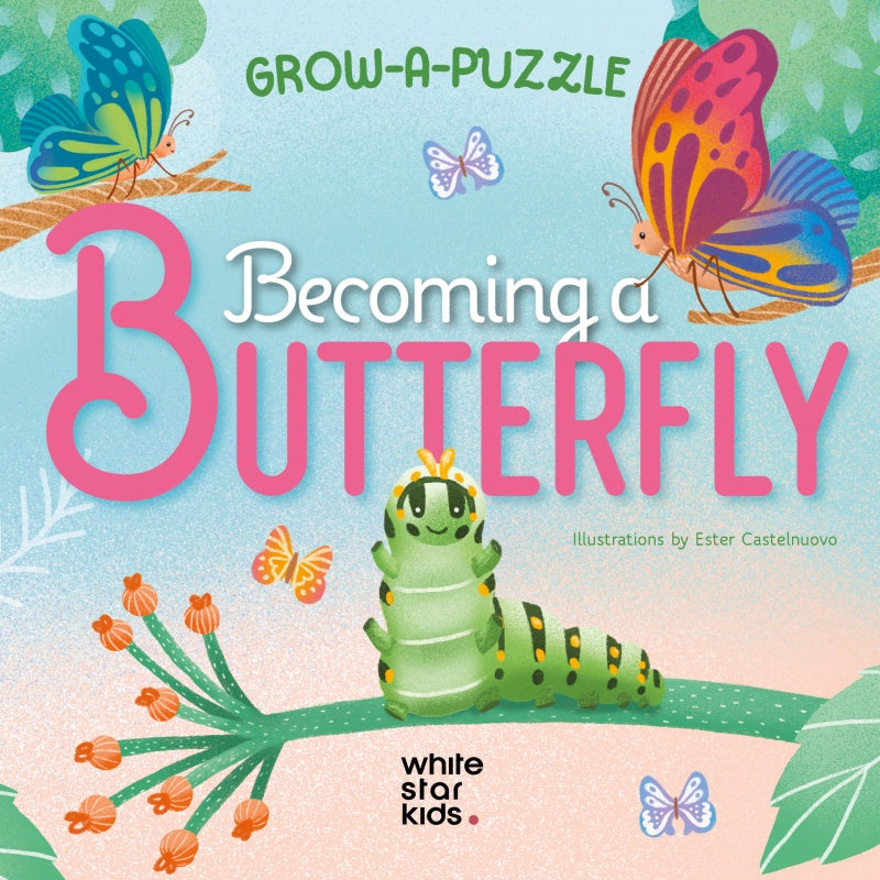Grow-a-Puzzle. Becoming Butterfly