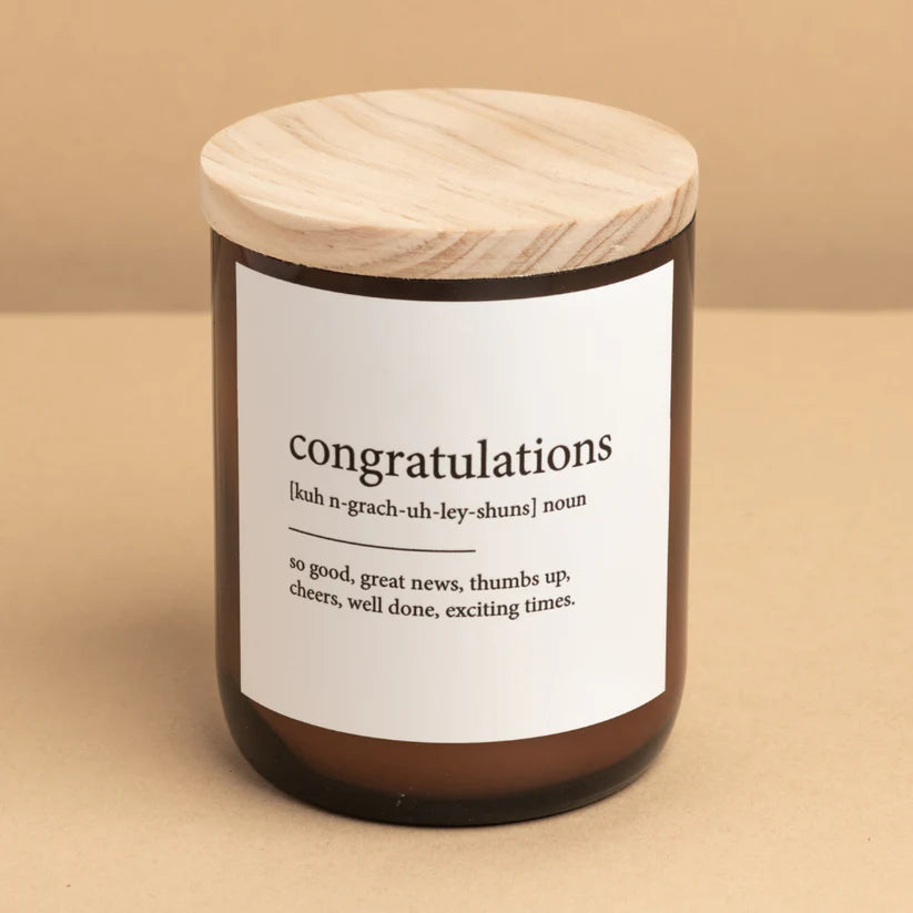Commonfolk Candle - Congratulations