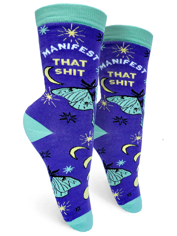 Women's Socks - Manifest That Shit