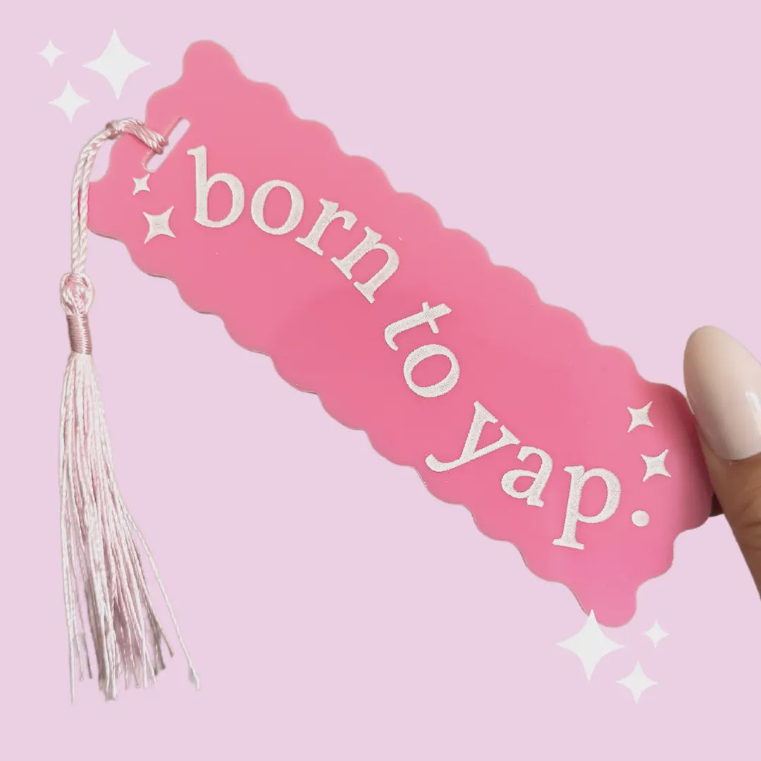 Born To Yap Book Mark