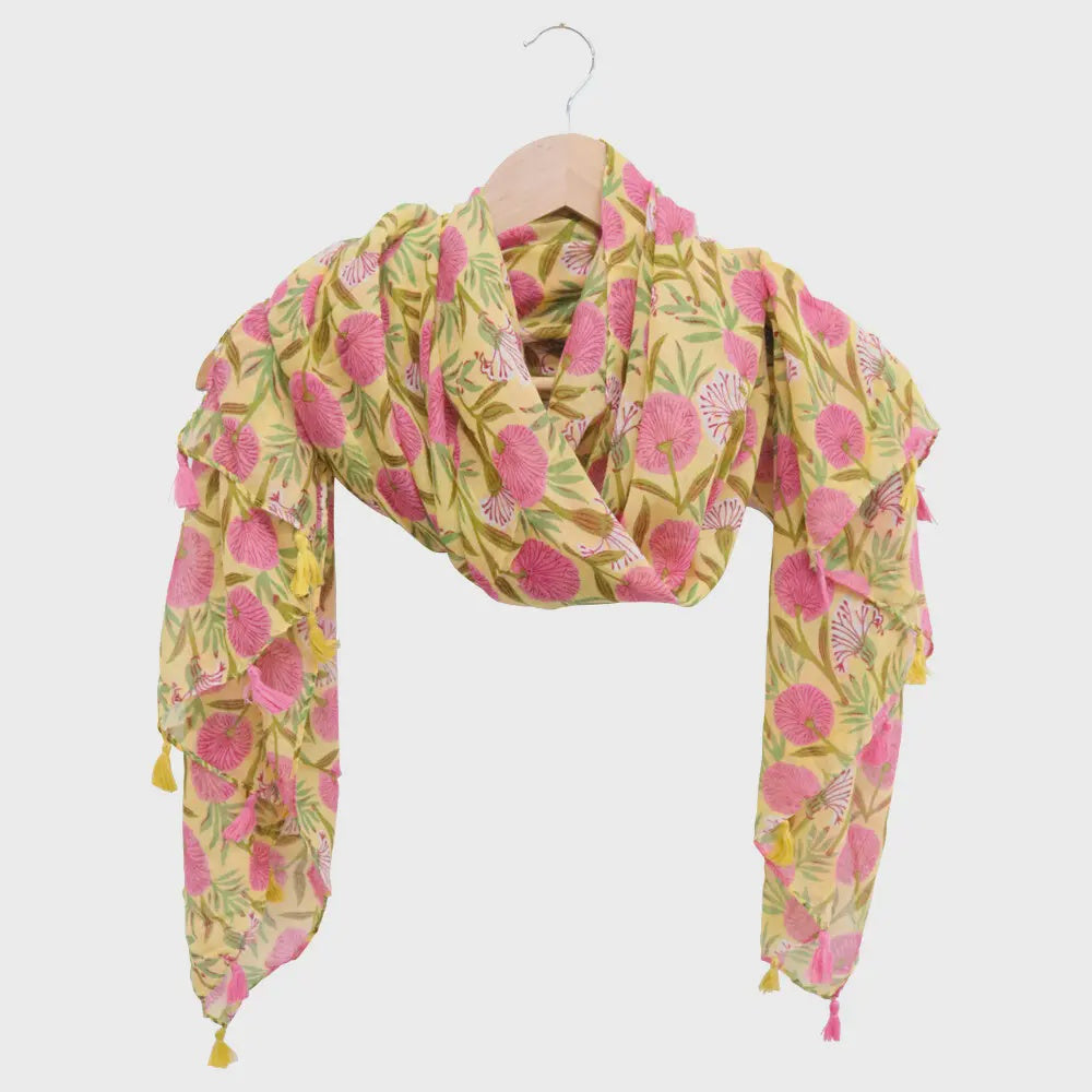 Scarf/Sarong - Pink Floral