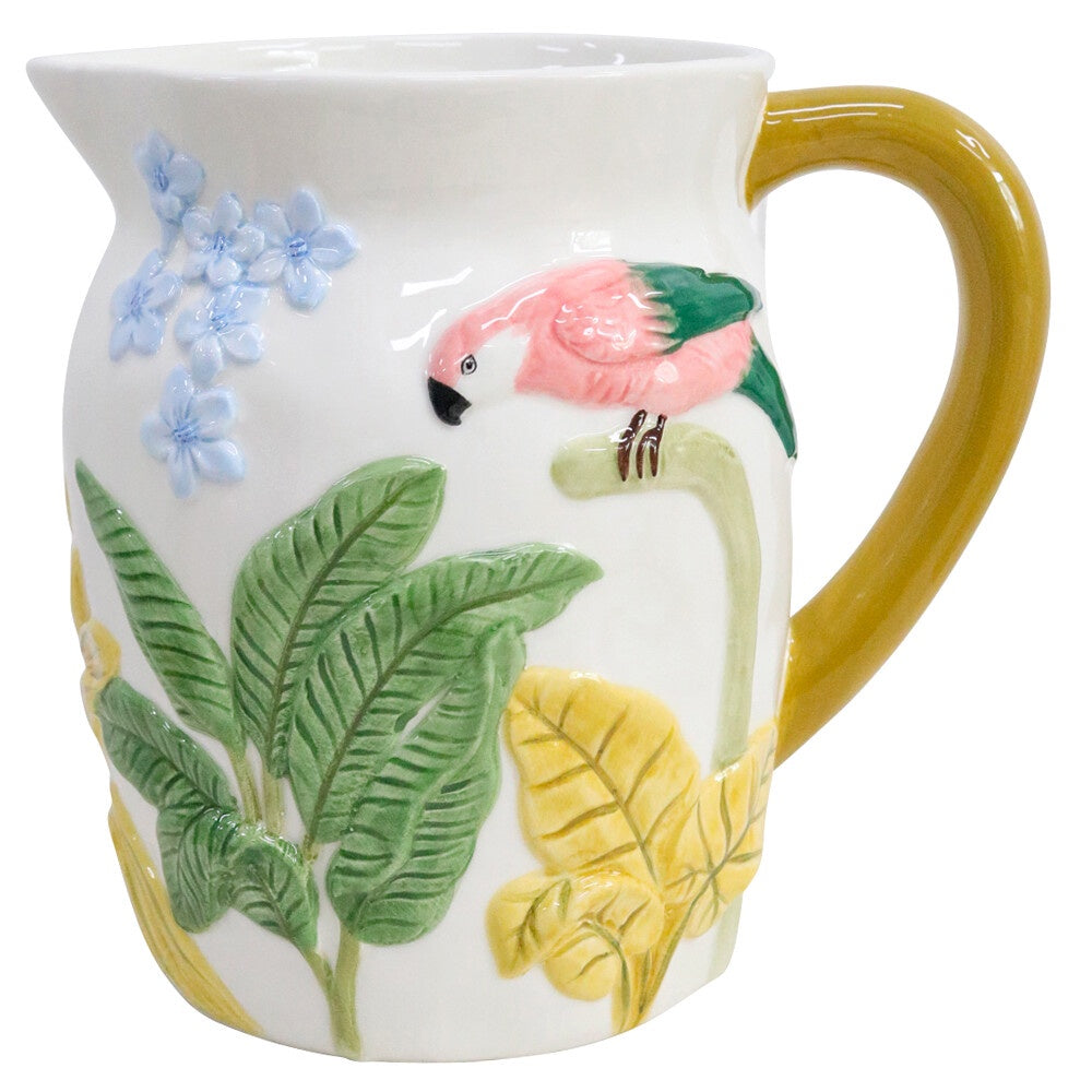 Pretty Parrot  Jug