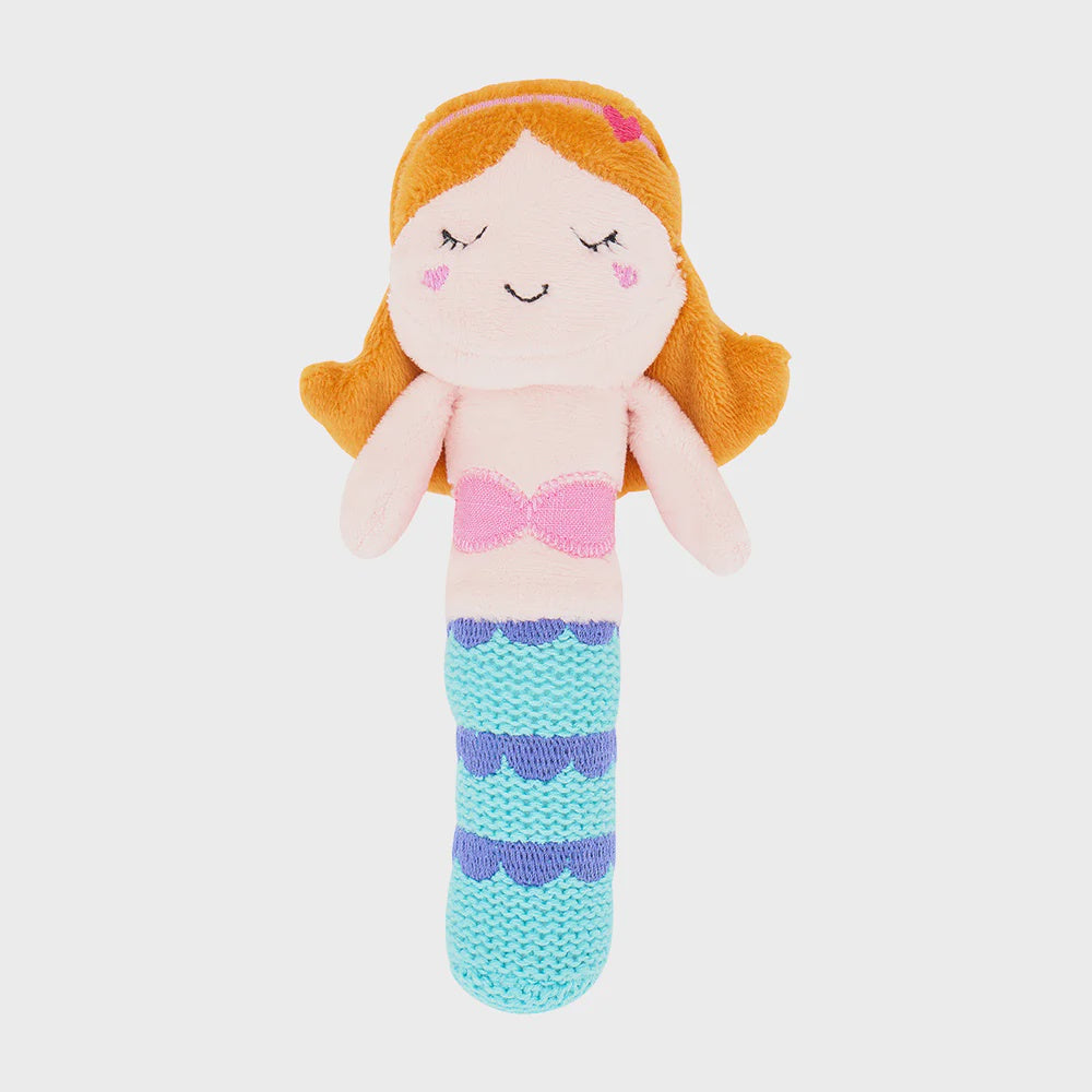 Knit Rattle - Mermaid