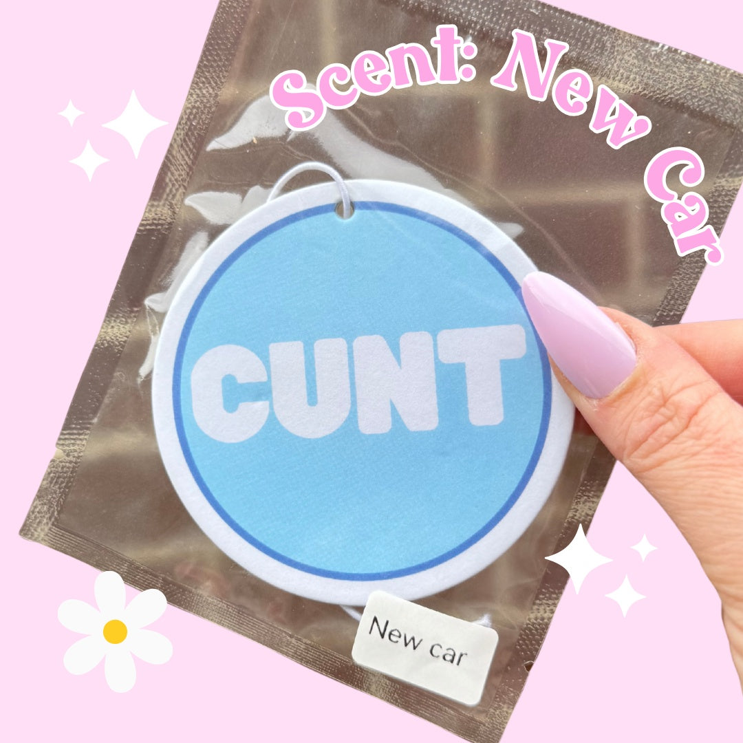 Air Freshener - Cunt Blue
