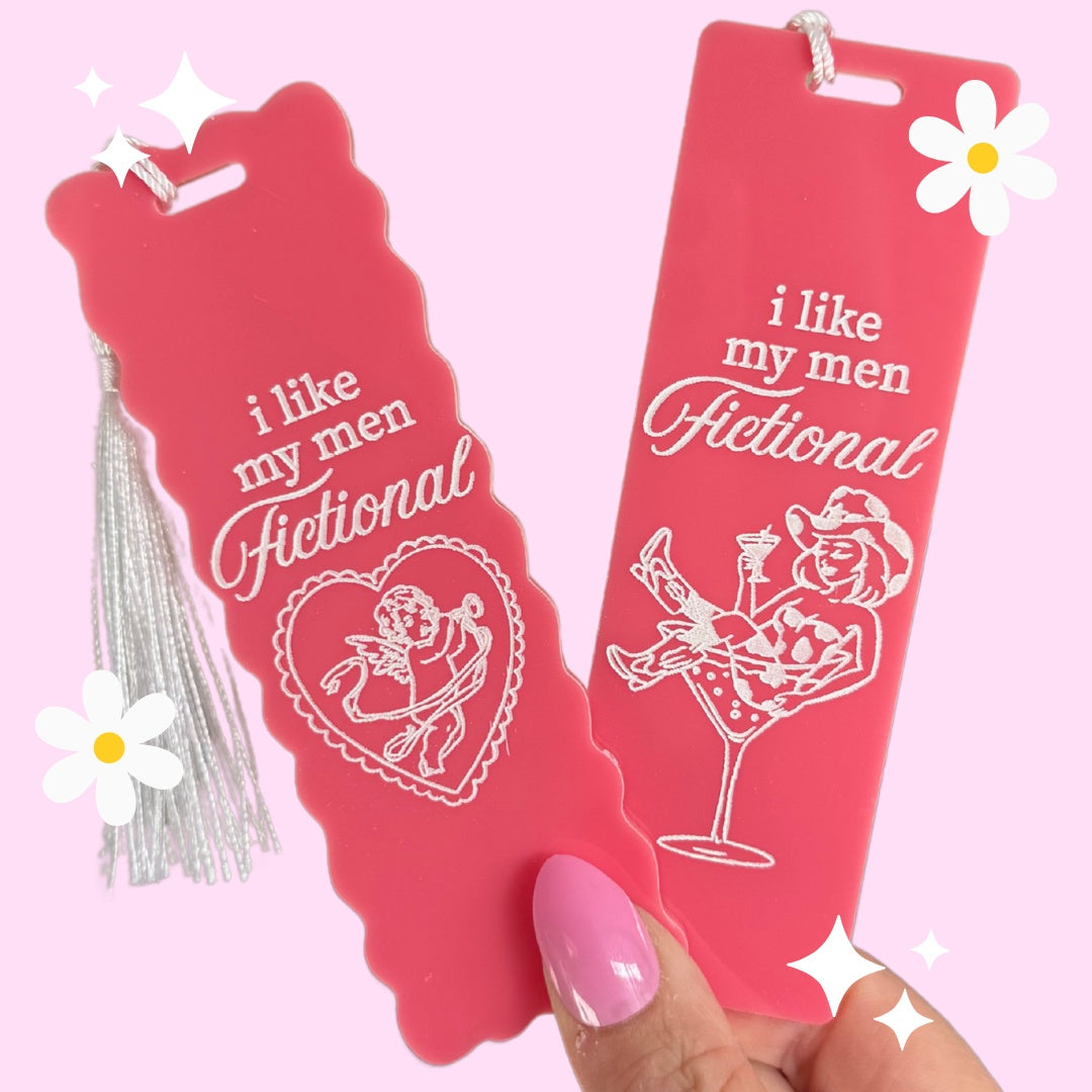 Fictional Men Book Mark
