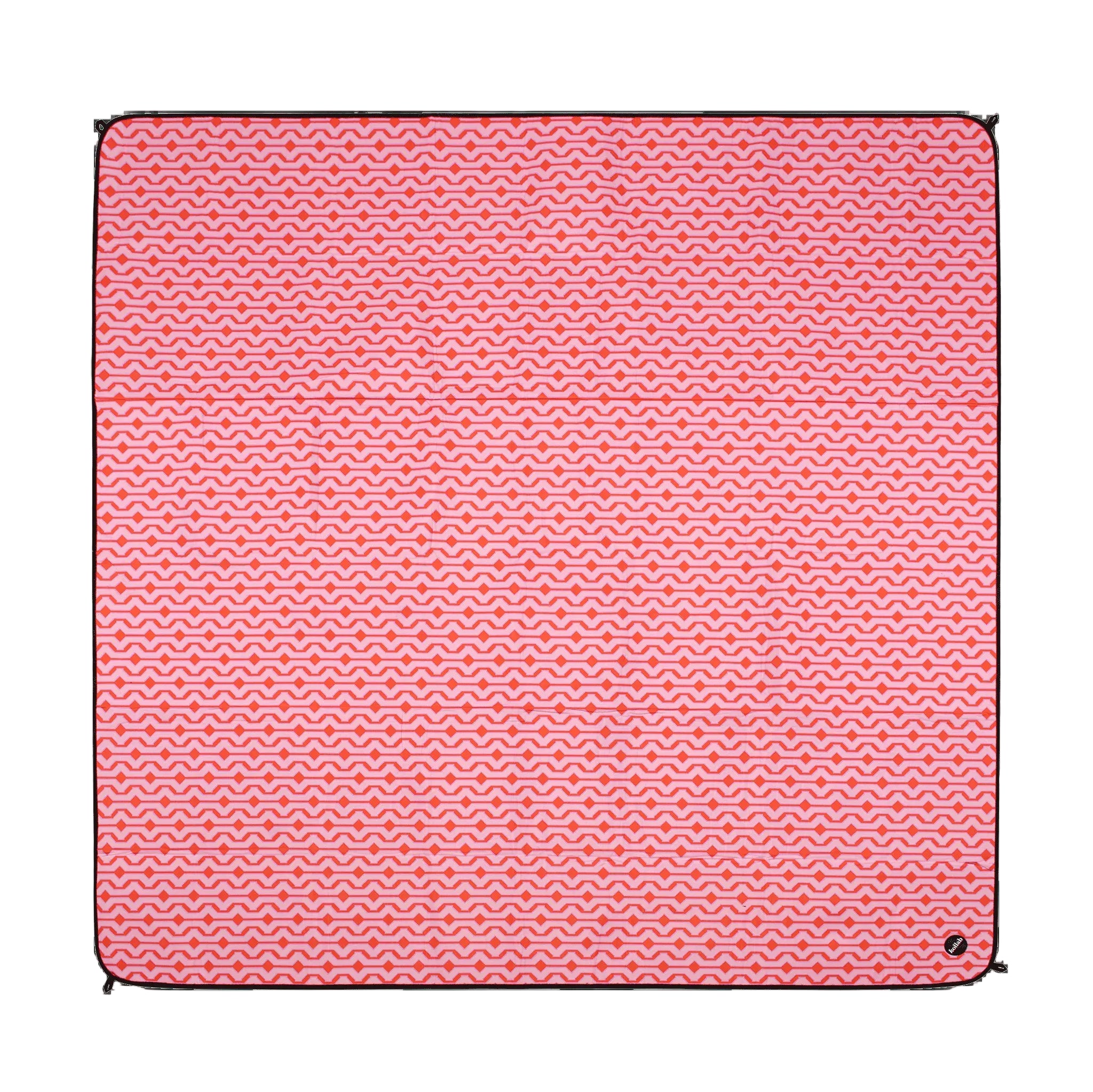 Picnic Mat - Cherry Zig Zag