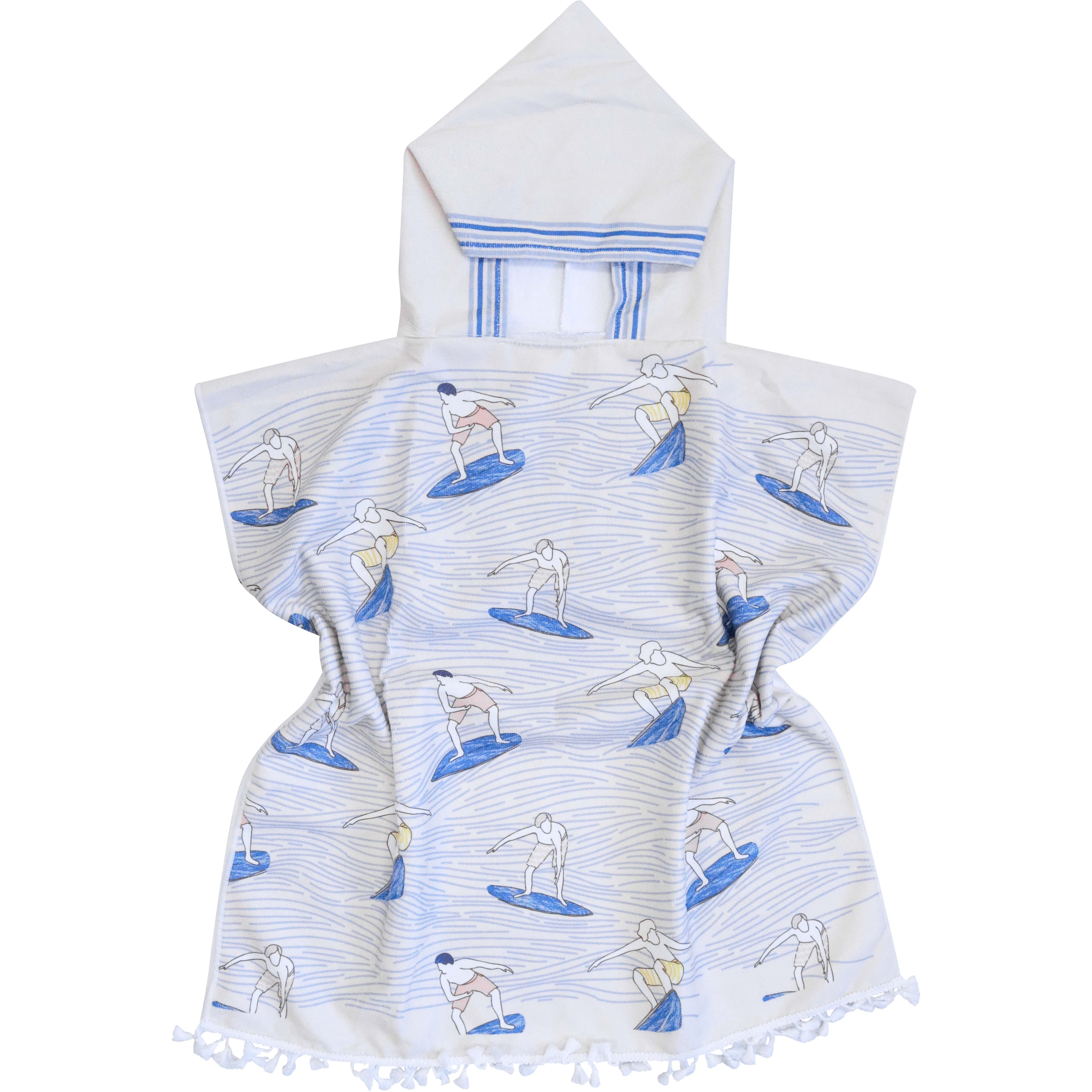 Kids Poncho - Surfers