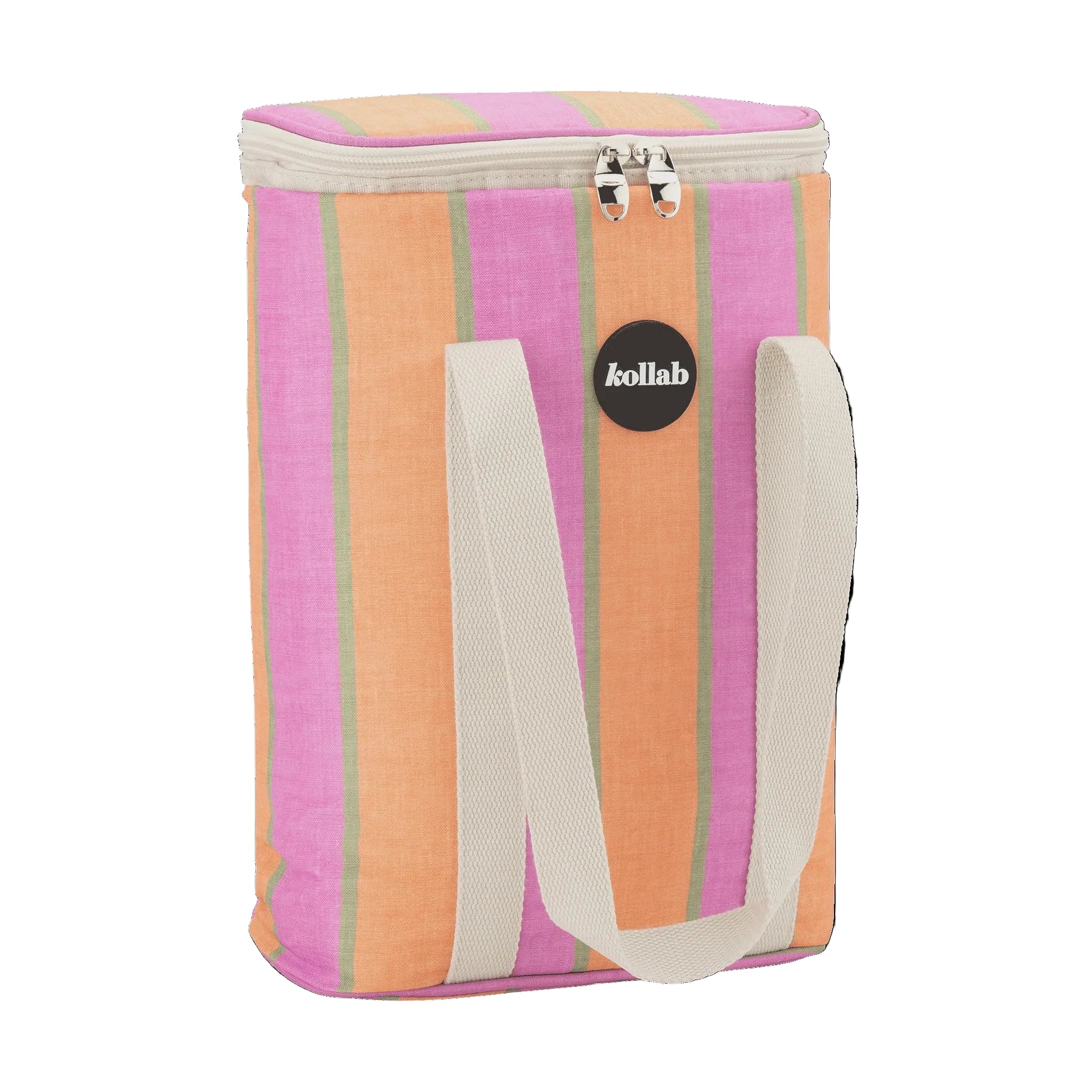 Wine Cooler Bag - Sunset Stripe