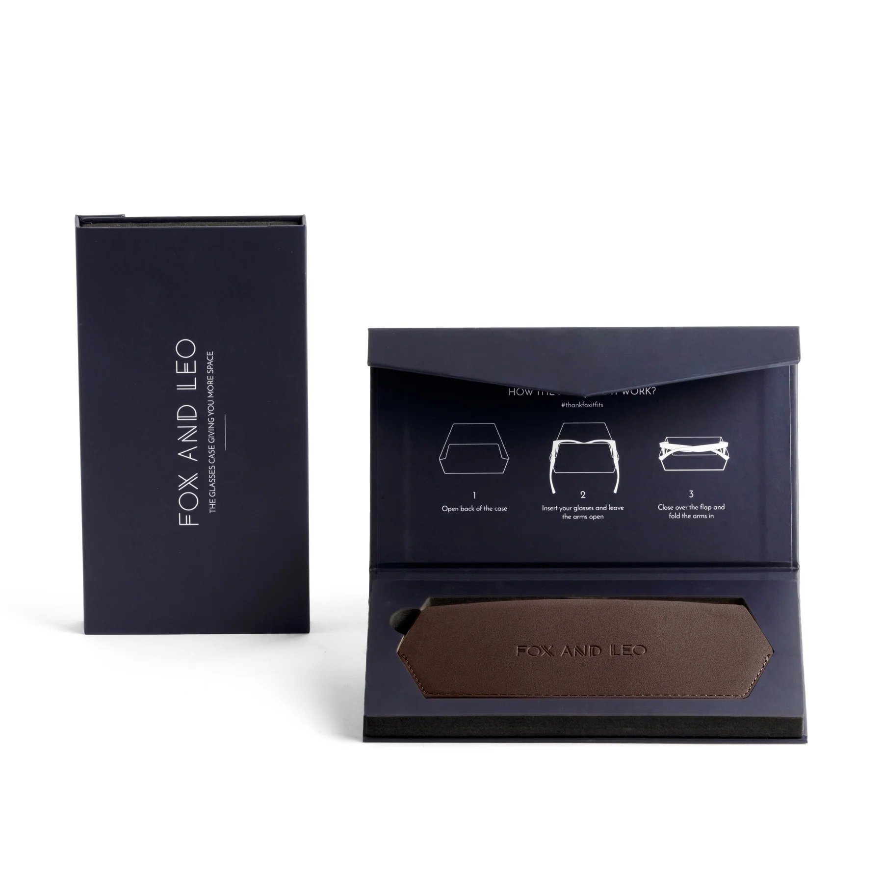 Glasses Case - Chocolate