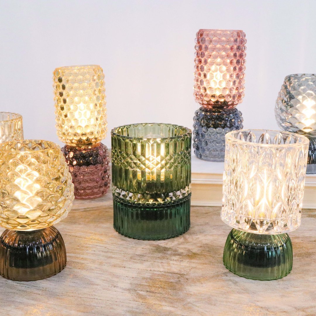 LED Glass Lamp - Amber