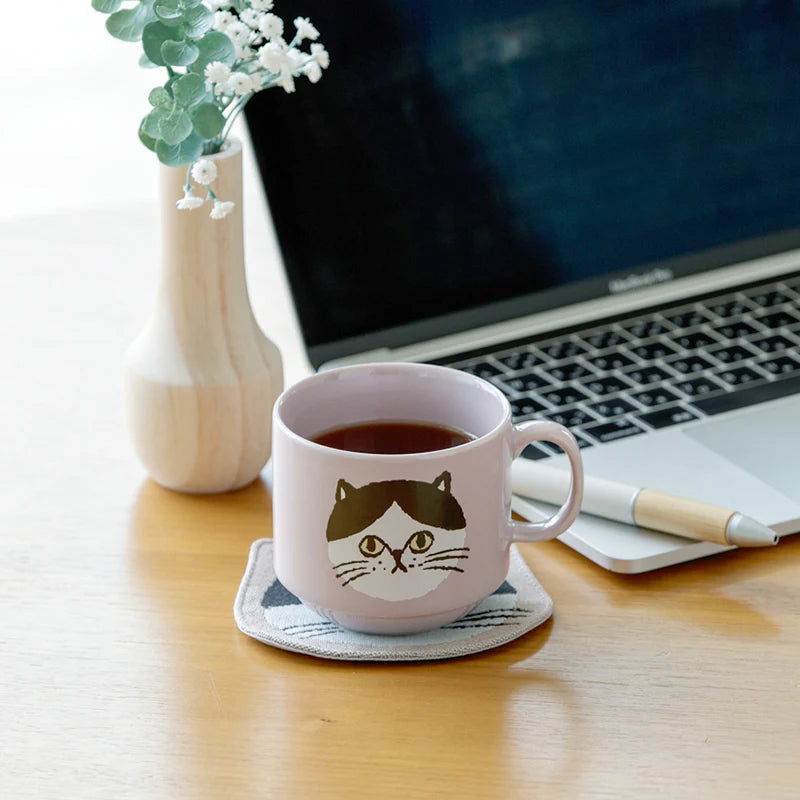 I Love Cat Mug - Pink