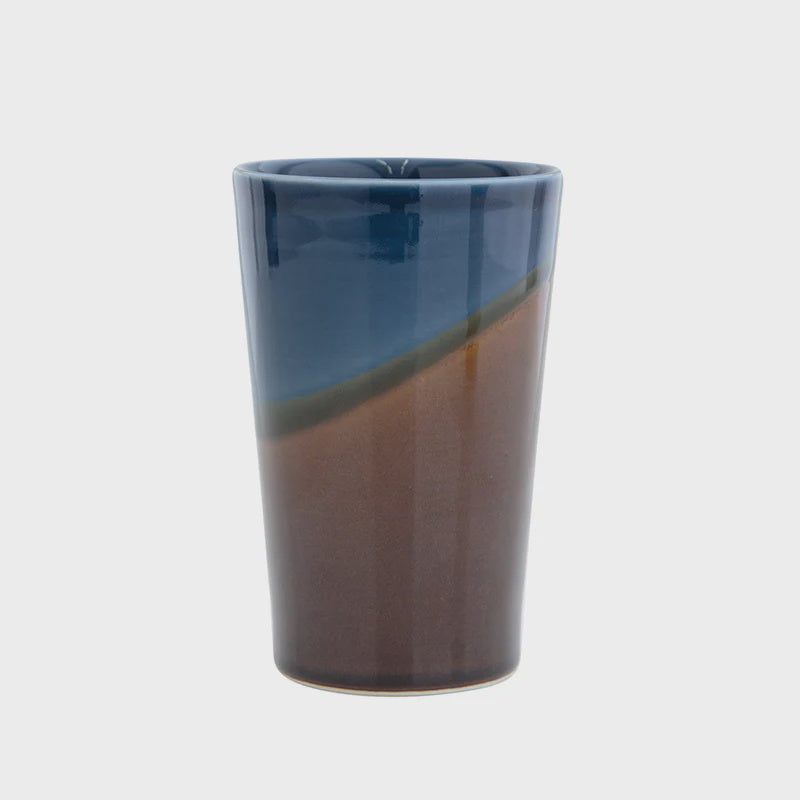 Tumbler - Navy x Brown