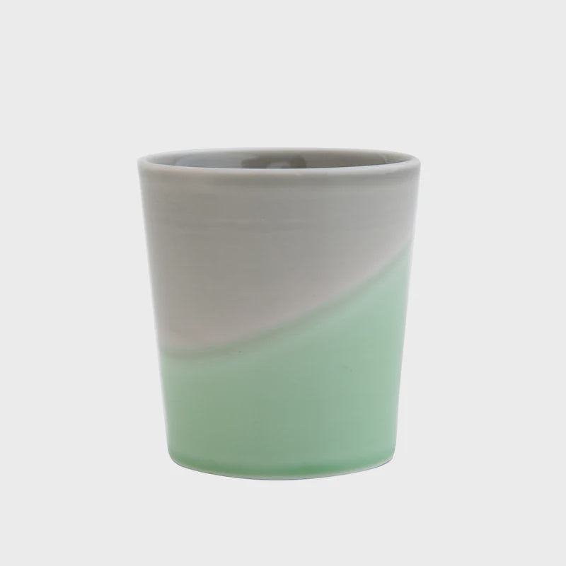 Porcelain Cup - Grey x Sage