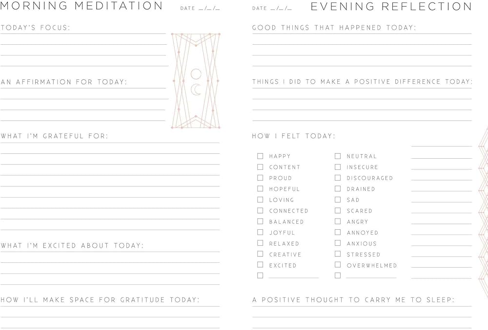 Gratitude: Day & Night Reflection Journal
