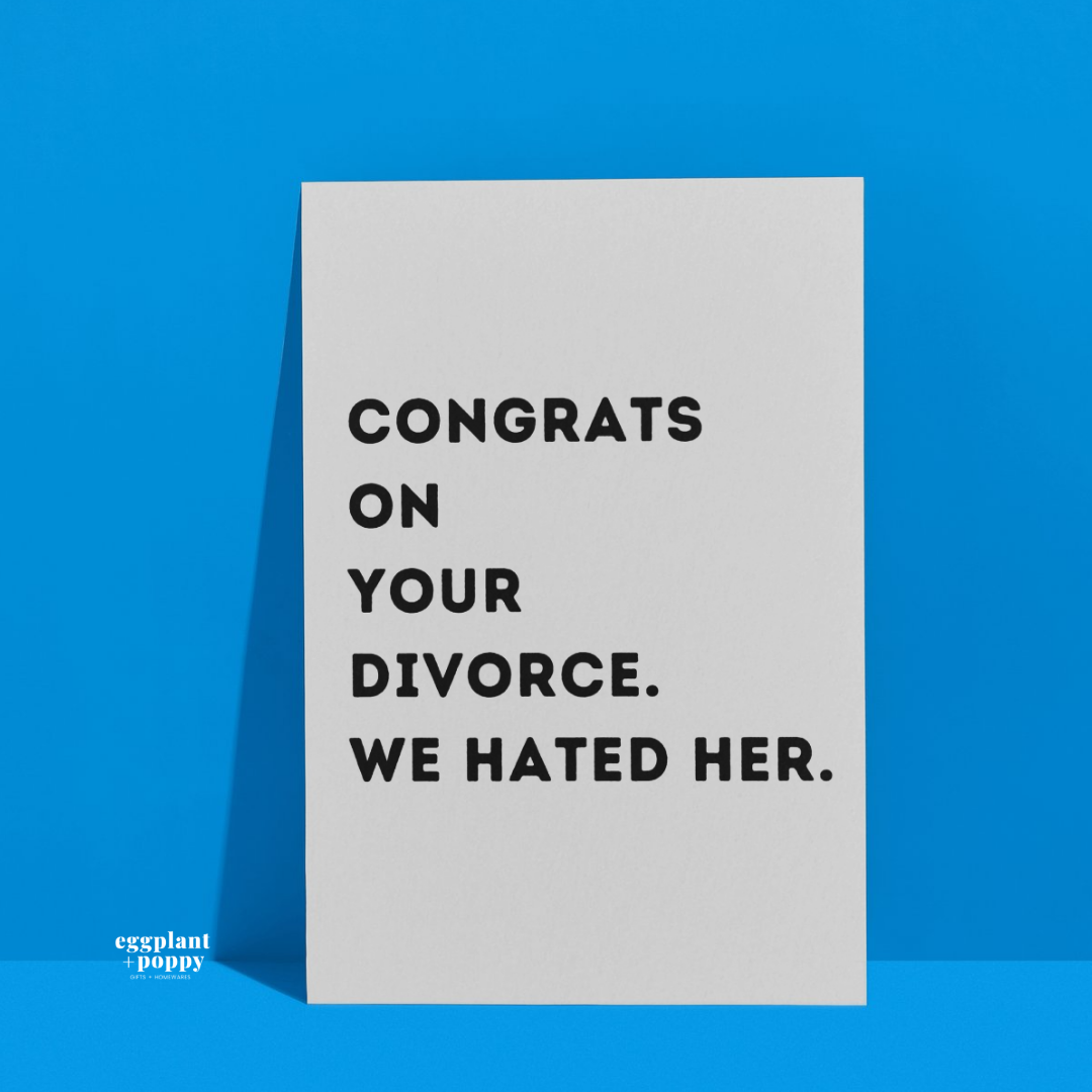 Card - Break Up & Divorce