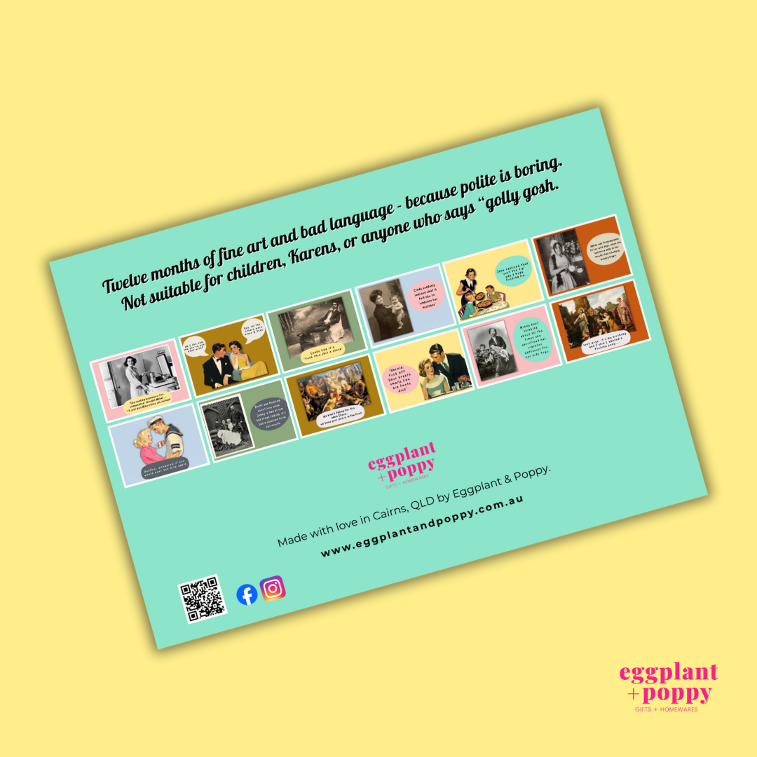 2026 Calendar - Classically Fucked