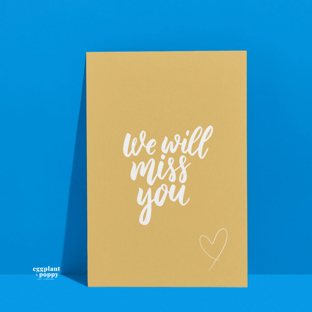 Card - Goodbye & Farewell