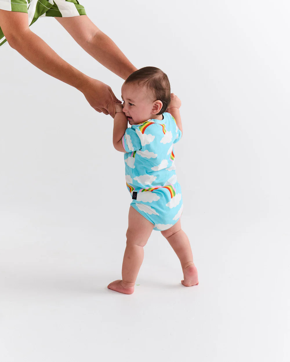 Baby Romper (Short Sleeve) - Cloudy Dayz