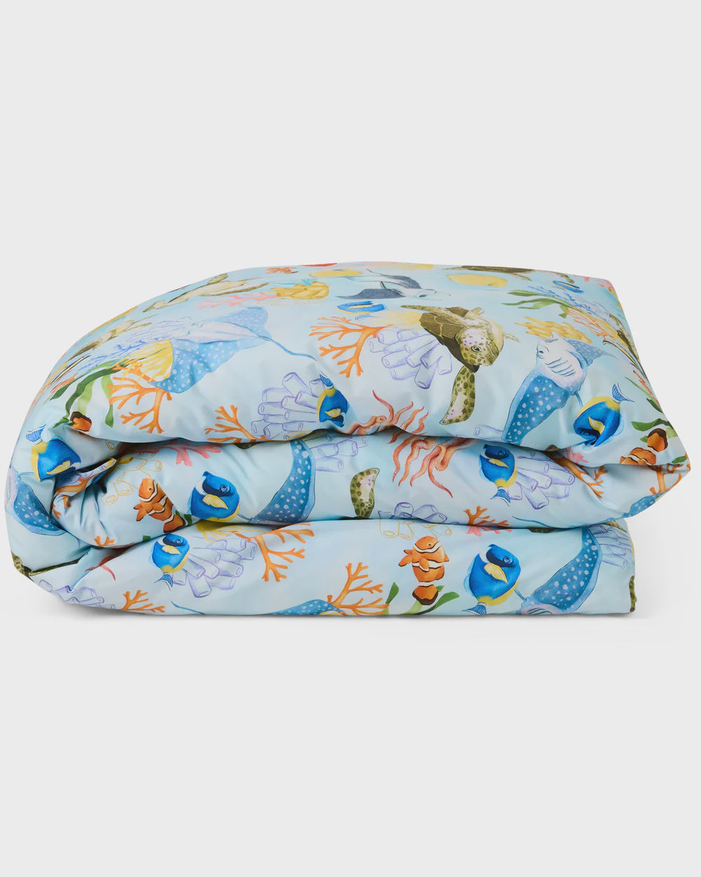 Cotton Quilt Cover - Reef Life