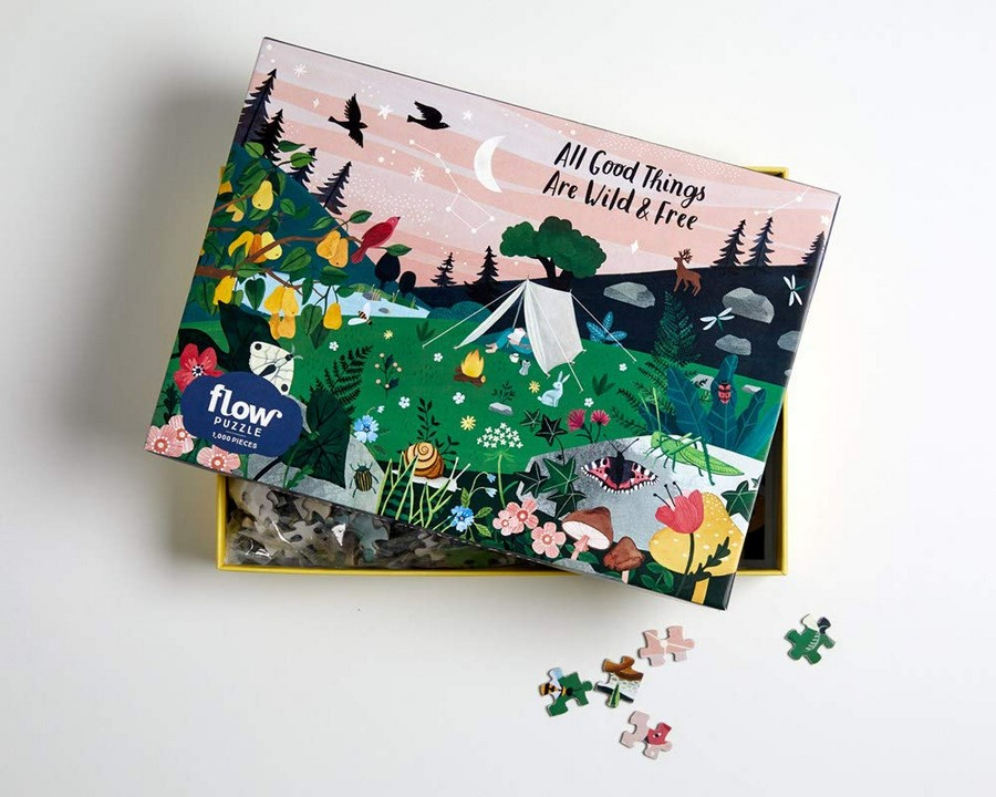 Puzzle - All Good Things Are Wild & Free